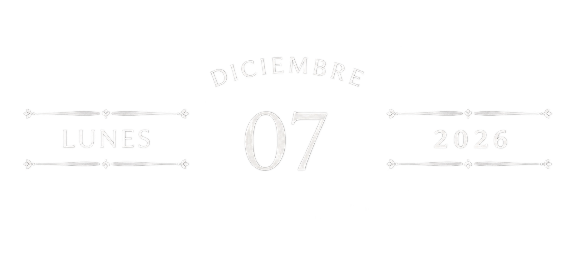 Diciembre, lunes 07, 2026